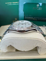 Load image into Gallery viewer, Rolex Land-Dweller 40mm 127334 2026 Silver Honeycomb Dial