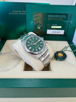 Load image into Gallery viewer, Rolex Oyster Perpetual 41mm 2023 Green Dial 124300