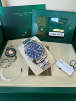 Load image into Gallery viewer, Rolex Datejust 41mm 126334 2025 Blue Index Dial Oyster