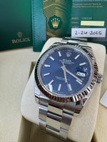 Load image into Gallery viewer, Rolex Datejust 41mm 126334 2025 Blue Index Dial Oyster