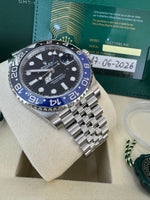 Load image into Gallery viewer, Rolex GMT-Master II "BatGirl" 2026 126710BLNR Jubilee