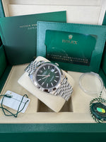 Load image into Gallery viewer, Rolex Datejust 41mm 126334 2026 Green Ombre Dial Jubilee