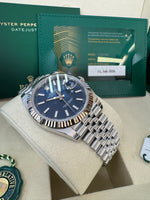 Load image into Gallery viewer, Rolex Datejust 41mm 126334 2026 Blue Index Dial Jubilee