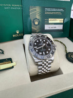 Load image into Gallery viewer, Rolex GMT-Master II "Bruce Wayne" 2026 126710GRNR Jubilee Full Stickers