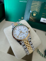 Load image into Gallery viewer, Rolex Datejust 31mm 278273 2026 White Roman Dial Jubilee