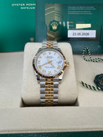Load image into Gallery viewer, Rolex Datejust 31mm 278273 2026 White Roman Dial Jubilee