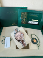 Load image into Gallery viewer, Rolex Datejust 31mm 278271 2026 Pink Roman Dial Jubilee