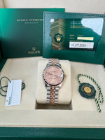 Load image into Gallery viewer, Rolex Datejust 31mm 278271 2026 Pink Roman Dial Jubilee
