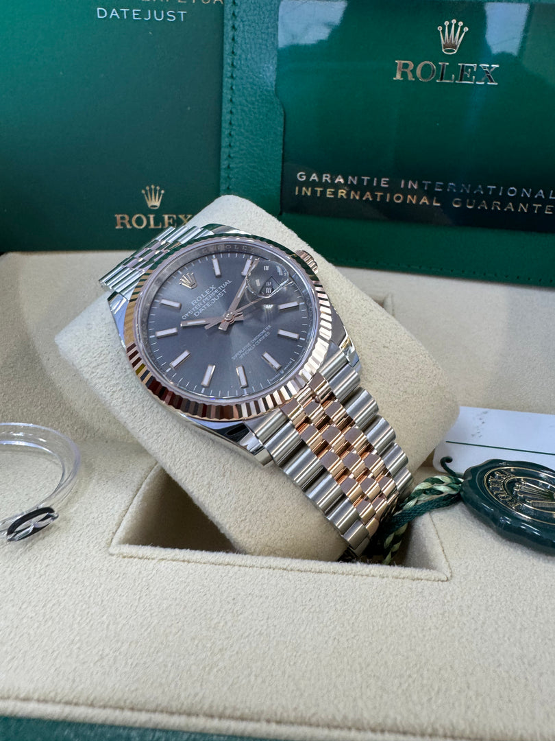 Rolex Datejust 36mm 126231 2024 Slate Dial Jubilee