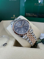Load image into Gallery viewer, Rolex Datejust 36mm 126231 2024 Slate Dial Jubilee