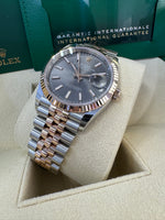 Load image into Gallery viewer, Rolex Datejust 36mm 126231 2024 Slate Dial Jubilee