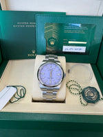 Load image into Gallery viewer, Rolex Oyster Perpetual 41mm 2026 Lavender Dial 134300