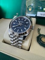 Load image into Gallery viewer, Rolex Datejust 41mm 126334 2026 Blue Index Dial Jubilee