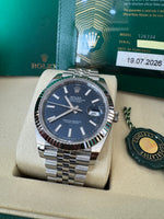 Load image into Gallery viewer, Rolex Datejust 41mm 126334 2026 Blue Index Dial Jubilee