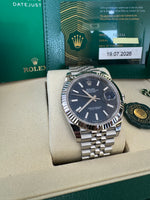 Load image into Gallery viewer, Rolex Datejust 41mm 126334 2026 Blue Index Dial Jubilee