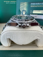 Load image into Gallery viewer, Rolex GMT-Master II "Bruce Wayne" 2026 126710GRNR Jubilee New Wood Card