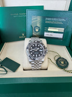 Load image into Gallery viewer, Rolex GMT-Master II "Bruce Wayne" 2026 126710GRNR Jubilee New Wood Card