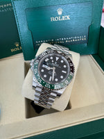 Load image into Gallery viewer, Rolex GMT-Master II "Sprite" 2026 126720VTNR Jubilee New Wood Card