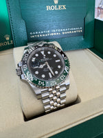 Load image into Gallery viewer, Rolex GMT-Master II "Sprite" 2026 126720VTNR Jubilee New Wood Card