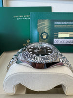 Load image into Gallery viewer, Rolex GMT-Master II "Bruce Wayne" 2026 126710GRNR Jubilee New Wood Card