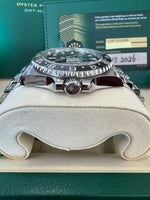 Load image into Gallery viewer, Rolex GMT-Master II "Bruce Wayne" 2026 126710GRNR Jubilee New Wood Card