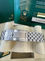 Load image into Gallery viewer, Rolex GMT-Master II "Bruce Wayne" 2026 126710GRNR Jubilee Full Stickers New Wood Card
