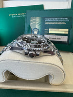 Load image into Gallery viewer, Rolex GMT-Master II "Bruce Wayne" 2026 126710GRNR Jubilee Full Stickers New Wood Card