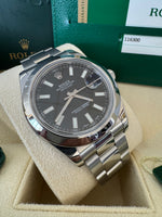 Load image into Gallery viewer, Rolex Datejust II 41mm 116300 2015 Black Dial Oyster