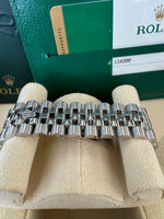 Load image into Gallery viewer, Rolex Datejust 36mm 116200 2016 White Roman Dial Jubilee