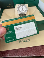 Load image into Gallery viewer, Rolex Datejust 36mm 116200 2016 White Roman Dial Jubilee