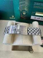 Load image into Gallery viewer, Rolex GMT-Master II "BatGirl" 2026 126710BLNR Jubilee WoodCard