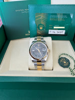 Load image into Gallery viewer, Rolex Datejust 41 Black Wimbeldon Dial 126333 2025 Oyster