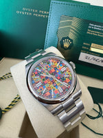 Load image into Gallery viewer, Rolex Oyster Perpetual 41mm 2026 Multicoloured Dial 134300