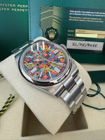 Load image into Gallery viewer, Rolex Oyster Perpetual 41mm 2026 Multicoloured Dial 134300