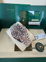 Load image into Gallery viewer, Rolex Datejust 41 Chocolate Diamond Dial 126331 2026 Jubilee