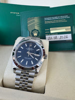 Load image into Gallery viewer, Rolex Datejust 41mm 126300 2026 Blue Index Jubilee