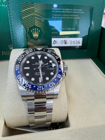 Load image into Gallery viewer, Rolex GMT-Master II "Batman" 2026 126710BLNR Oyster