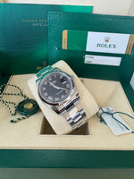 Load image into Gallery viewer, Rolex Datejust 36mm 116234 2020 Black Roman Dial Oyster