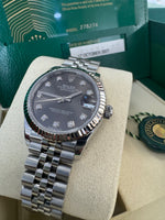 Load image into Gallery viewer, Rolex Datejust 31mm 278274 2021 Rhodium Diamond Dial Jubilee