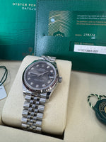 Load image into Gallery viewer, Rolex Datejust 31mm 278274 2021 Rhodium Diamond Dial Jubilee