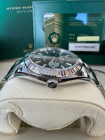 Load image into Gallery viewer, Rolex Datejust 41mm 126334 2026 Mint Green Dial Oyster