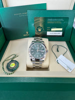 Load image into Gallery viewer, Rolex Datejust 41mm 126334 2026 Mint Green Dial Oyster