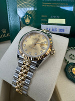 Load image into Gallery viewer, Rolex Datejust 28mm 279173 2026 Champagne Diamond Dial Jubilee