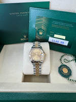 Load image into Gallery viewer, Rolex Datejust 28mm 279173 2026 Champagne Diamond Dial Jubilee