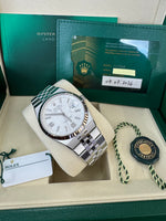 Load image into Gallery viewer, Rolex Land-Dweller 40mm 127334 2026 Silver Honeycomb Dial
