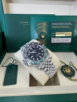 Load image into Gallery viewer, Rolex GMT-Master II "Sprite" 2026 126720VTNR Jubilee New Wood Card