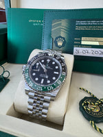 Load image into Gallery viewer, Rolex GMT-Master II "Sprite" 2026 126720VTNR Jubilee New Wood Card