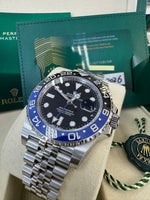 Load image into Gallery viewer, Rolex GMT-Master II "BatGirl" 2026 126710BLNR Jubilee