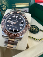 Load image into Gallery viewer, Rolex GMT-Master II "Rootbeer" 2026 126711CHNR Wood Card