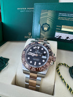Load image into Gallery viewer, Rolex GMT-Master II "Rootbeer" 2026 126711CHNR Wood Card